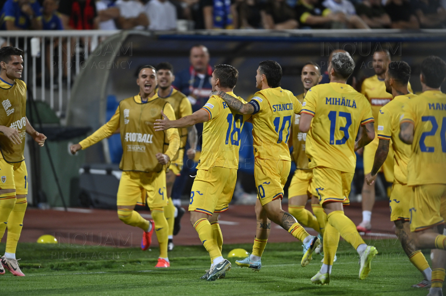 PRISTINA - FOTBAL -  ROMANIA - KOSOVO - 6 SEP 2024