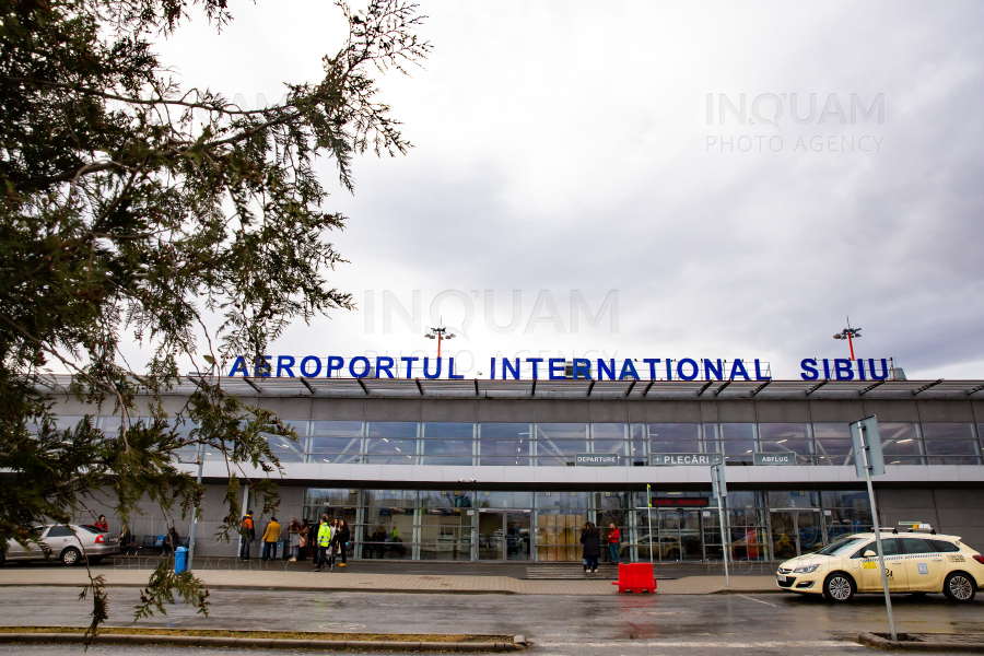 SIBIU - AEROPORT - ILUSTRATIE - 19 IAN 2024
