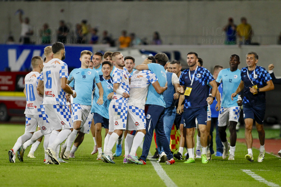 SIBIU - FOTBAL - CONFERENCE LEAGUE - CORVINUL HUNEDOARA - ASTANA - 8 AUG 2024