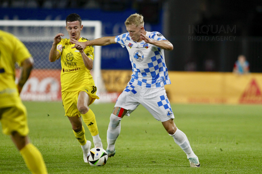 SIBIU - FOTBAL - CONFERENCE LEAGUE - CORVINUL HUNEDOARA - ASTANA - 8 AUG 2024