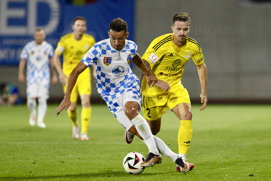 SIBIU - FOTBAL - CONFERENCE LEAGUE - CORVINUL HUNEDOARA - ASTANA - 8 AUG 2024