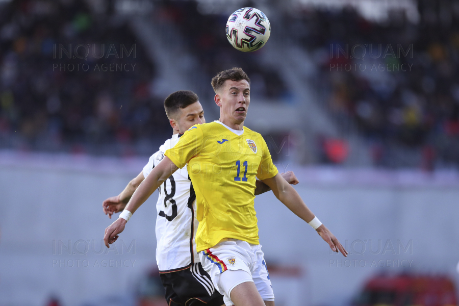 SIBIU - FOTBAL U21 - AMICAL - ROMANIA - GERMANIA - 28 FEB 2023