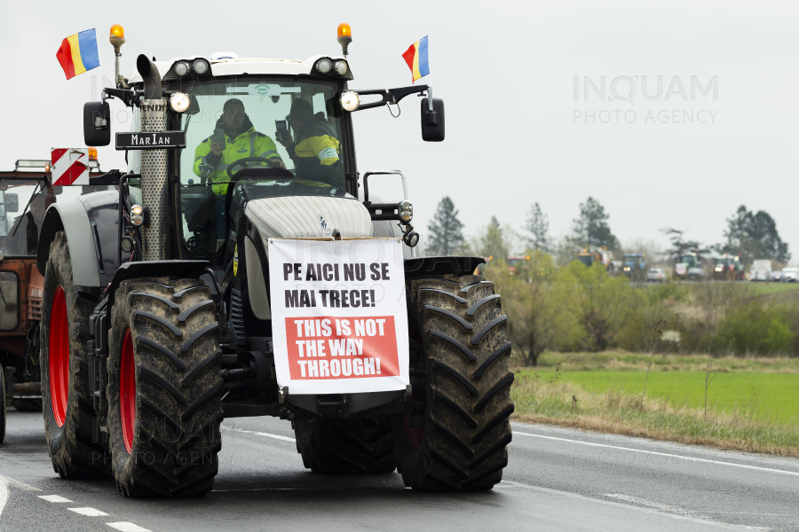 TIMIS - REMETEA - PROTEST AGRICULTORI - 7 APR 2023