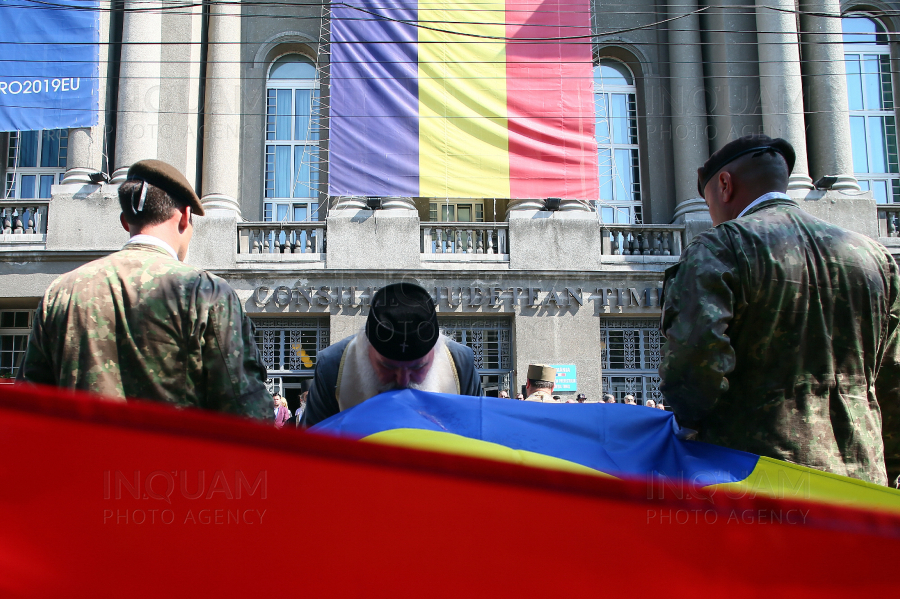 TIMISOARA - CEREMONIE - ZIUA DRAPELULUI