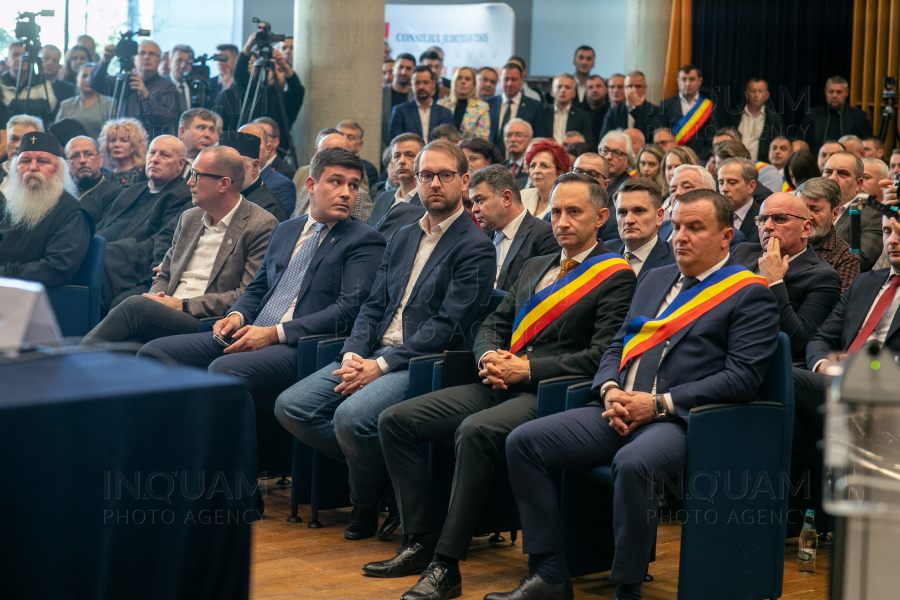 TIMISOARA - INVESTIRE - CJ TIMIS - PRESEDINTE SI CONSILIERI  - 4 NOI 2024