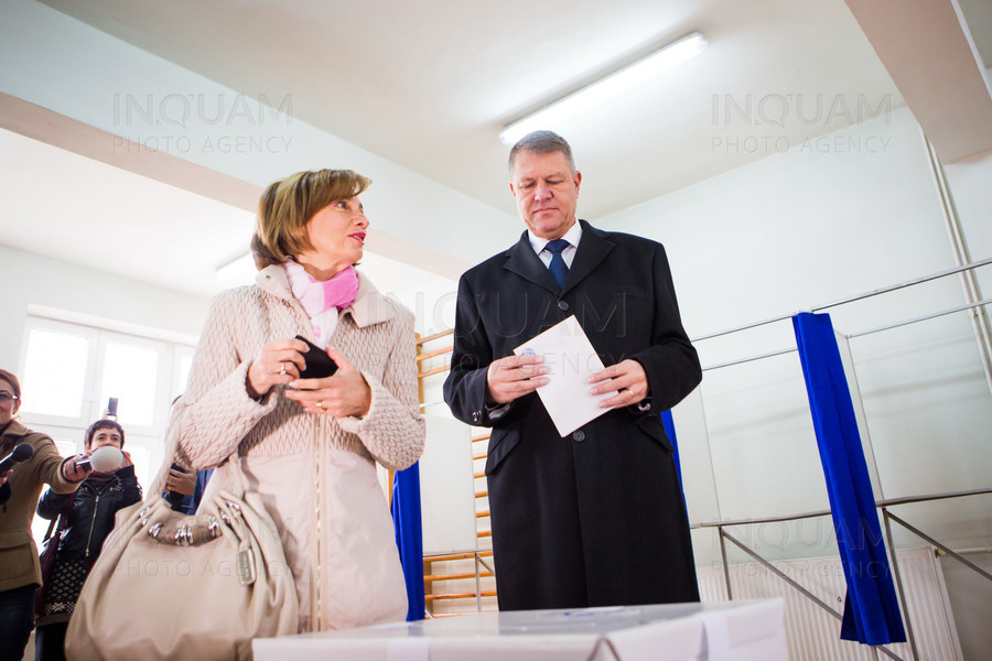 KLAUS IOHANNIS - ALEGERI PREZIDENTIALE 2014 - VOT