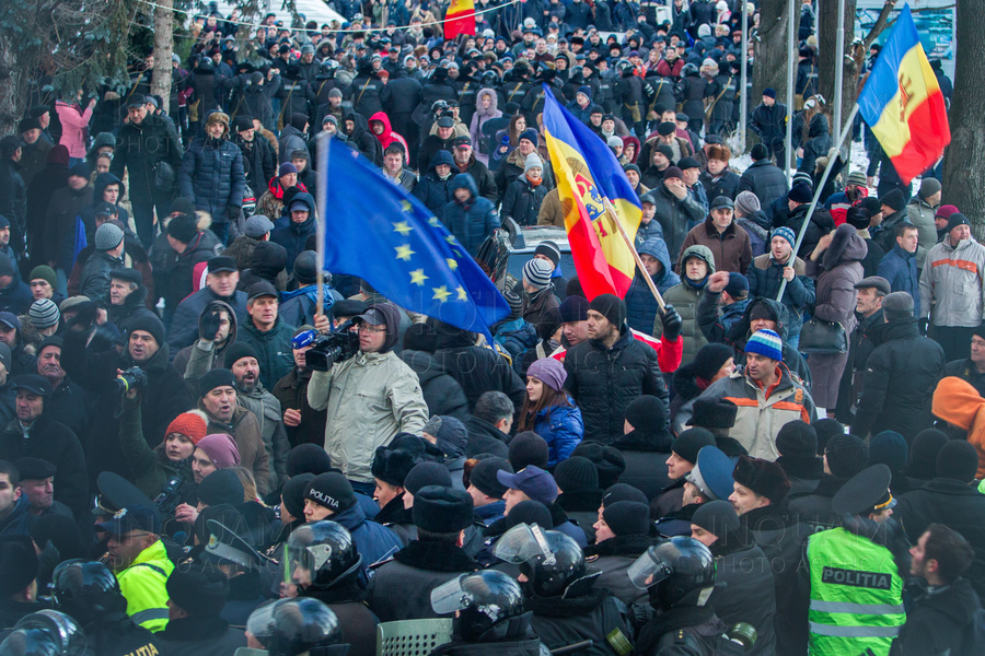 MOLDOVA - CHISINAU - PROTEST