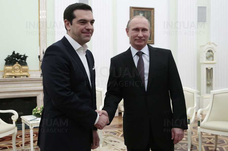 President Putin Meets Greek PM Tsipras - Moscow