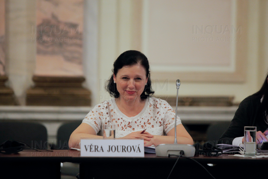VERA JOUROVA - COMISAR EUROPEAN - POLITICIENI - PARLAMENT